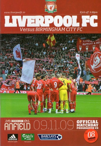 Match programme